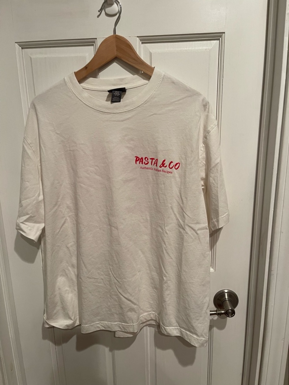 Men’s (2) Graphic Crewneck T-Shirt from H&M XL